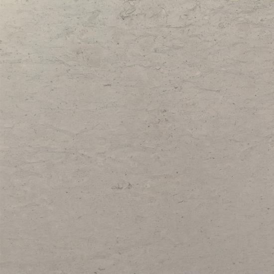 France Bourgogne Grey Limestone honed slab - light grey limestone with grey and white veins
