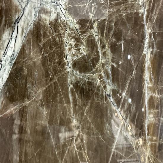 Madeirus Quartzite close-up - amber-brown quartzite surface
